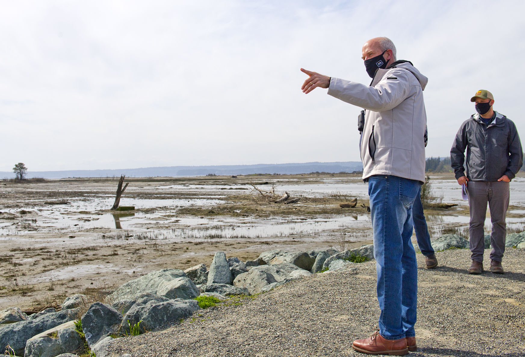 Salmon habitat tour, 4.1.21